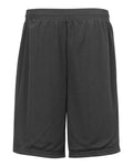 Badger 7219 Men's Pro Mesh 9" Shorts with Pockets - Graphite - back