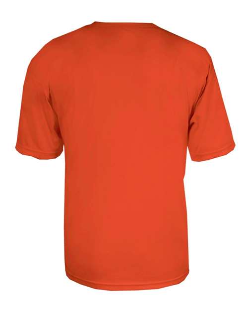 Alleson Athletic 2930 Youth B-Core Placket Jersey - Burnt Orange - back