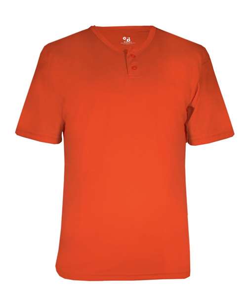 Alleson Athletic 2930 Youth B-Core Placket Jersey - Burnt Orange - front