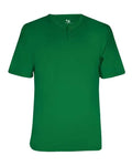 Alleson Athletic 2930 Youth B-Core Placket Jersey - Kelly - front