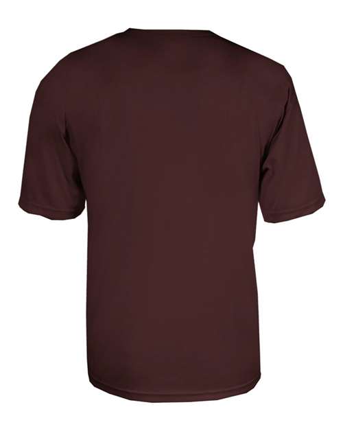 Alleson Athletic 2930 Youth B-Core Placket Jersey - Maroon - back
