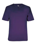 Alleson Athletic 2930 Youth B-Core Placket Jersey - Purple - front