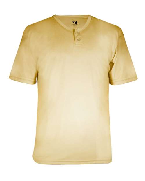 Alleson Athletic 2930 Youth B-Core Placket Jersey - Vegas Gold - front