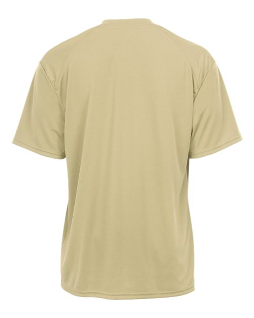 Alleson Athletic 7930 Men's B-Core Placket Jersey - Vegas Gold - back