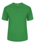 Alleson Athletic 7930 Men's B-Core Placket Jersey - Kelly - front