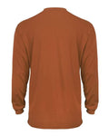 Badger 4104 Unisex B-Core Long Sleeve T-Shirt - Texas Orange - back