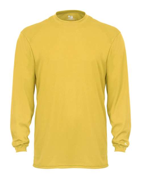 Badger 4104 Unisex B-Core Long Sleeve T-Shirt - Gold - front