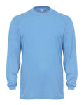 Badger 4104 Unisex B-Core Long Sleeve T-Shirt - Columbia Blue - front