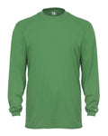 Badger 4104 Unisex B-Core Long Sleeve T-Shirt - Kelly - front