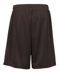 Badger 4107 Men's B-Core 7" Shorts - Brown - back