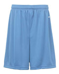 Badger 4107 Men's B-Core 7" Shorts - Columbia Blue - front
