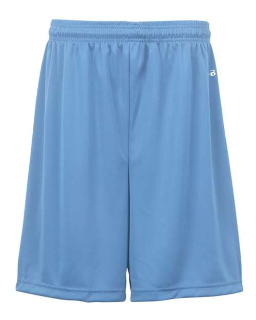 Badger 4107 Men's B-Core 7" Shorts - Columbia Blue - front
