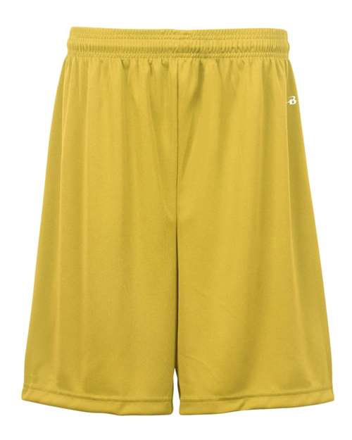 Badger 4107 Men's B-Core 7" Shorts - Gold - front