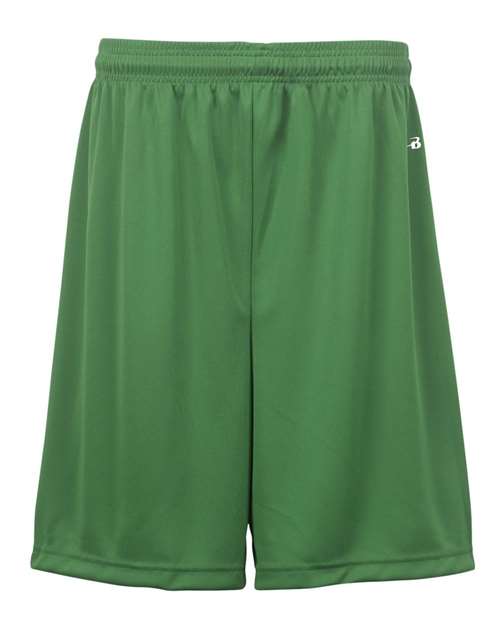 Badger 4107 Men's B-Core 7" Shorts - Kelly - front