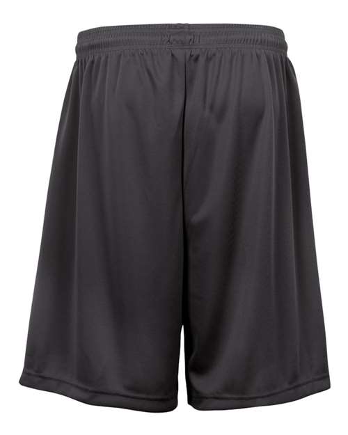 Badger 4107 Men's B-Core 7" Shorts - Graphite - back