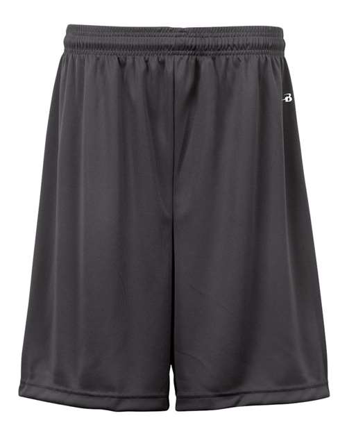 Badger 4107 Men's B-Core 7" Shorts - Graphite - front