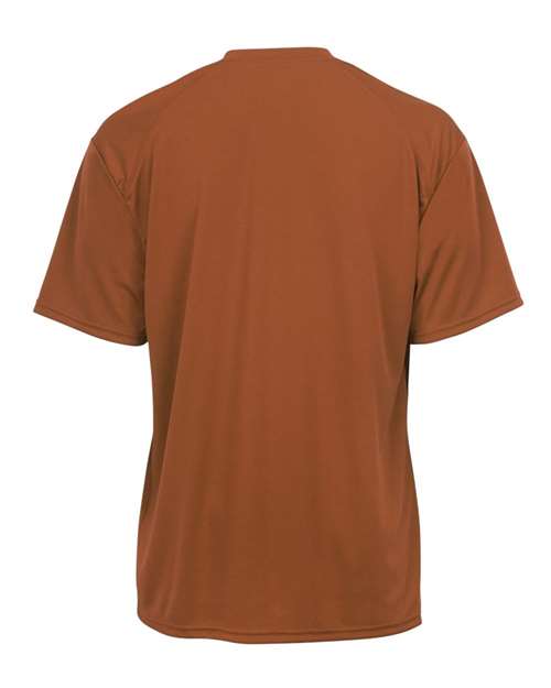 Badger 4120 Men's B-Core Sport Shoulders T-Shirt - Texas Orange - back