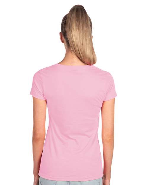 Next Level 1510 Women's Ideal T-Shirt - Lilac - model back