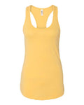 Next Level 1533 Women's Ideal Racerback Tank - Banana Cream - front