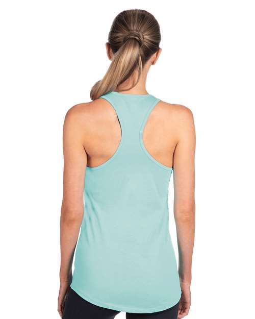 Next Level 1533 Women's Ideal Racerback Tank - Cancun - model back
