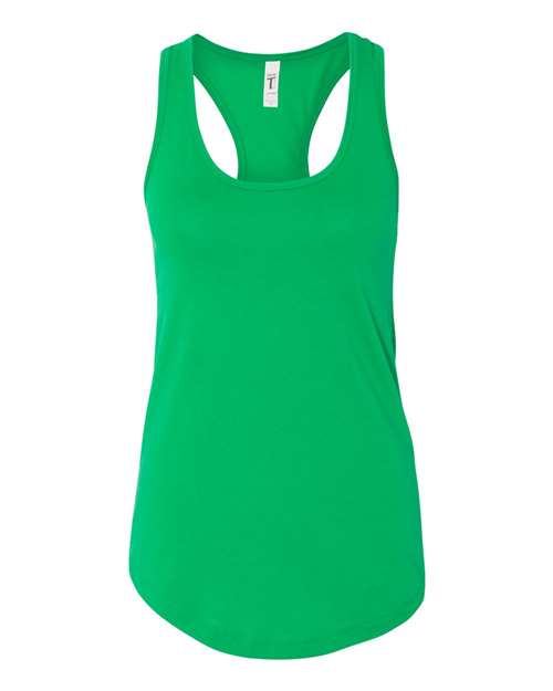 Next Level 1533 Women's Ideal Racerback Tank - Kelly Green - front