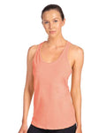 Next Level 1533 Women's Ideal Racerback Tank - Light Orange - model front