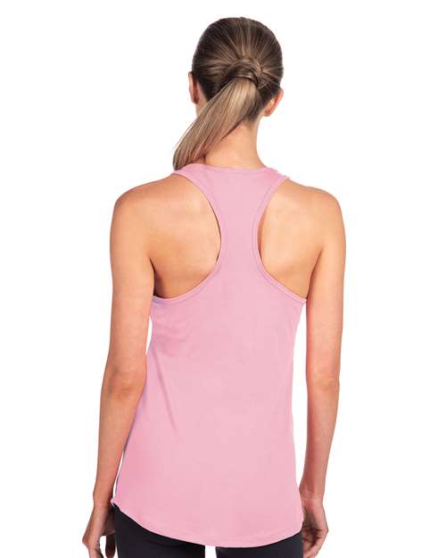 Next Level 1533 Women's Ideal Racerback Tank - Lilac - model back