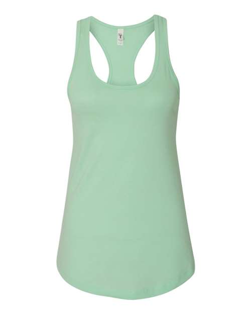 Next Level 1533 Women's Ideal Racerback Tank - Mint - front