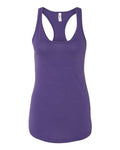Next Level 1533 Women's Ideal Racerback Tank - Purple Rush - front