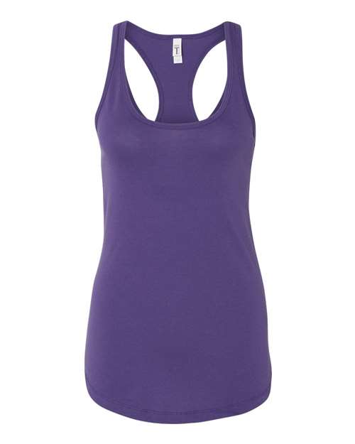 Next Level 1533 Women's Ideal Racerback Tank - Purple Rush - front