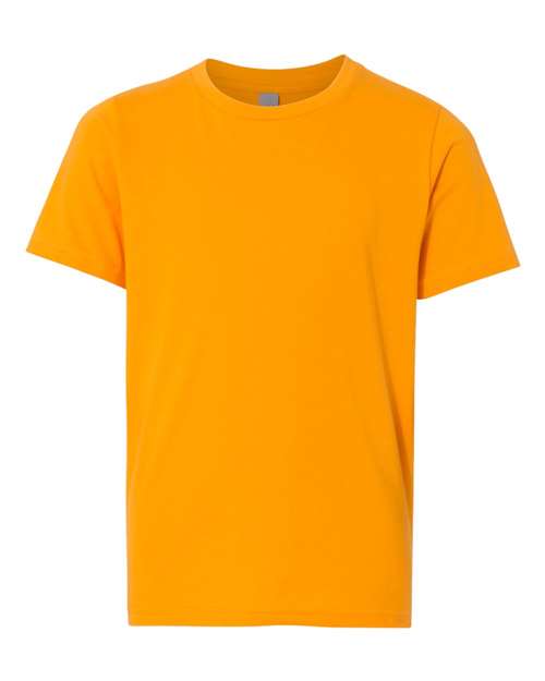 Next Level 3310 Youth Cotton T-Shirt - Gold - front