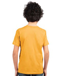 Next Level 3310 Youth Cotton T-Shirt - Gold - model back