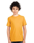 Next Level 3310 Youth Cotton T-Shirt - Gold - model front