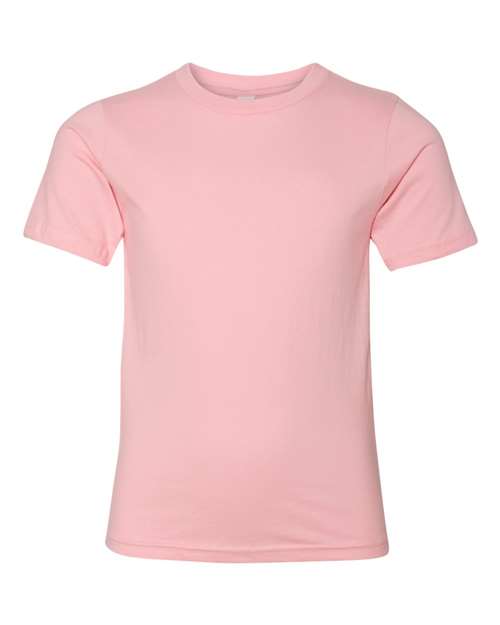 Next Level 3310 Youth Cotton T-Shirt - Light Pink - front