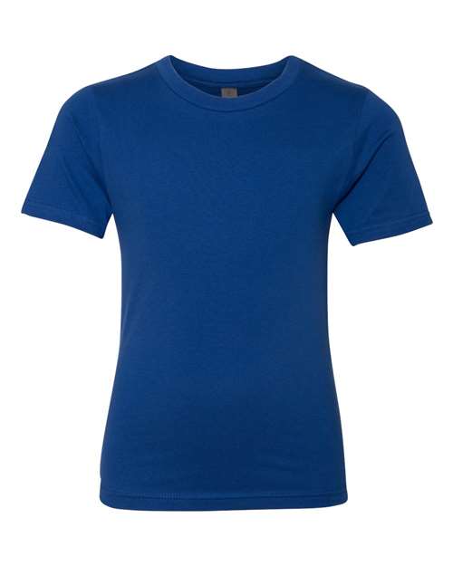 Next Level 3310 Youth Cotton T-Shirt - Royal - front