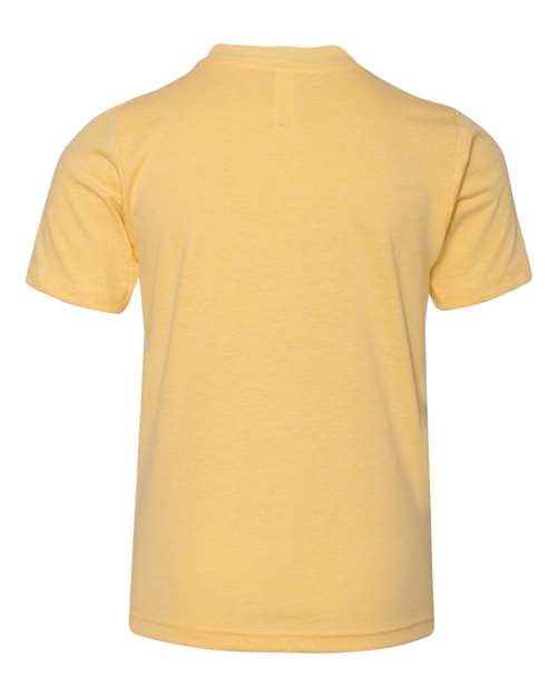 Next Level 3312 Youth CVC T-Shirt - Banana Cream - back