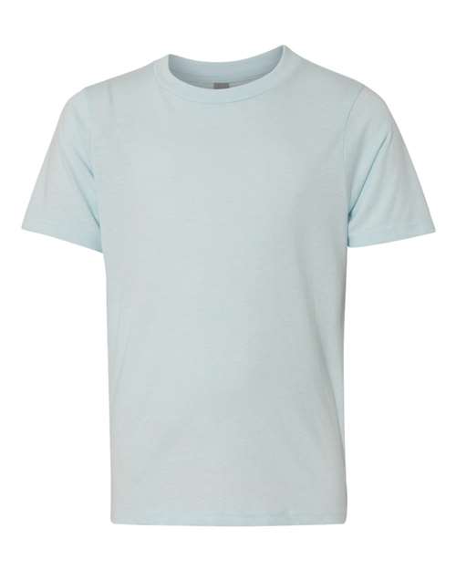Next Level 3312 Youth CVC T-Shirt - Ice Blue - front