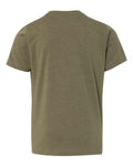 Next Level 3312 Youth CVC T-Shirt - Military Green - back