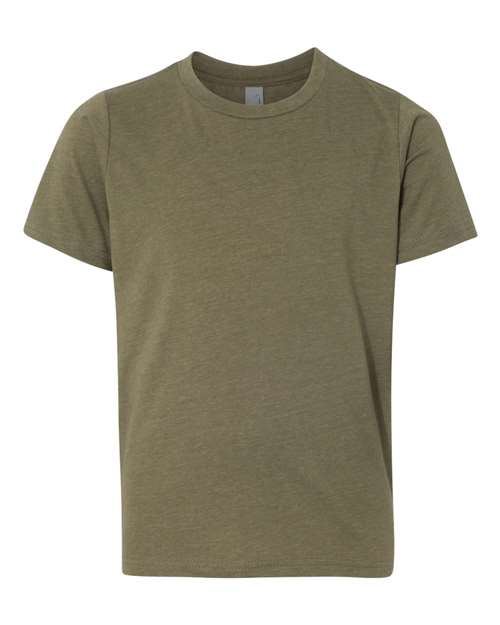 Next Level 3312 Youth CVC T-Shirt - Military Green - front