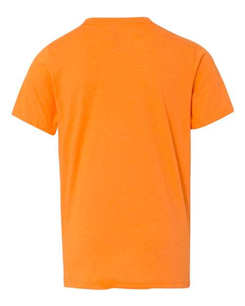 Next Level 3312 Youth CVC T-Shirt - Orange - back