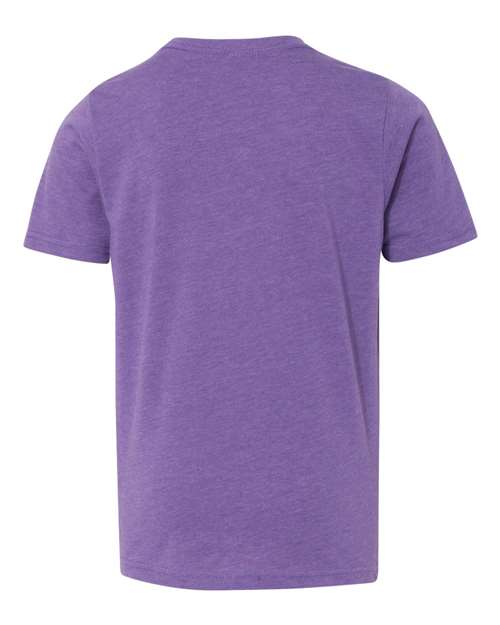 Next Level 3312 Youth CVC T-Shirt - Purple Rush - back