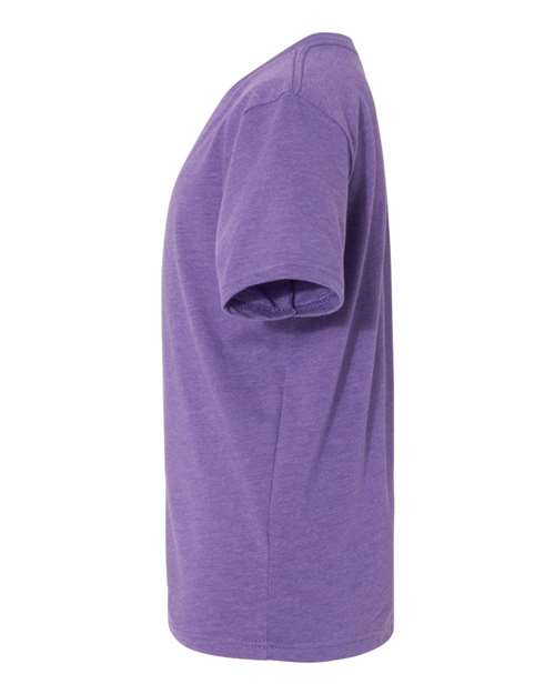 Next Level 3312 Youth CVC T-Shirt - Purple Rush - side