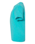 Next Level 3312 Youth CVC T-Shirt - Tahiti Blue - side