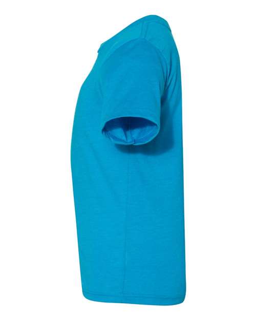 Next Level 3312 Youth CVC T-Shirt - Turquoise - side