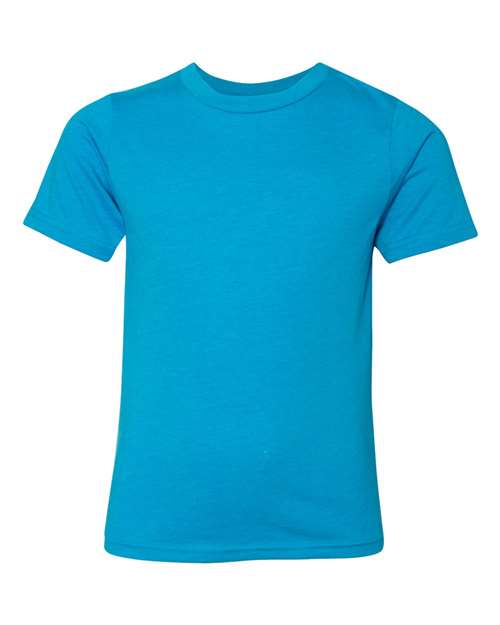 Next Level 3312 Youth CVC T-Shirt - Turquoise - front