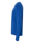 Next Level 3601 Unisex Cotton Long Sleeve T-Shirt - Royal - side
