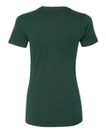 Next Level 3900 Women’s Cotton T-Shirt - Forest Green - back