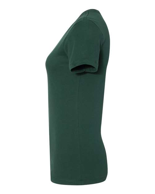 Next Level 3900 Women’s Cotton T-Shirt - Forest Green - side