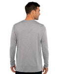 Next Level 6071 Men's Triblend Long Sleeve T-Shirt - Premium Heather - model back