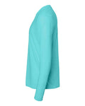 Next Level 6071 Men's Triblend Long Sleeve T-Shirt - Tahiti Blue - side